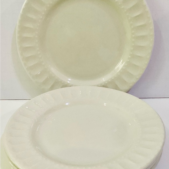 Gibson Cream Dinner Plates - Picture 1 of 6